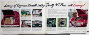 1941 Mercury 8 Dealer Color Sales Brochure Sedan Coupe Convertible Rare