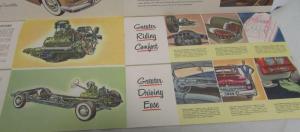 1949 Mercury Sedan Coupe Convertible Woody Wagon Sales Brochure Folder Original