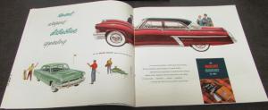 1952 Mercury Sedan Sport Coupe Monterey Station Wagon Sales Brochure Original XL
