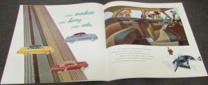 1952 Mercury Sedan Sport Coupe Monterey Station Wagon Sales Brochure Original XL