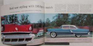 1955 Mercury Montclair Monterey Custom Prestige Sales Brochure Oversized Orig