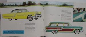1955 Mercury Montclair Monterey Custom Prestige Sales Brochure Oversized Orig