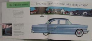 1955 Mercury Montclair Monterey Custom Prestige Sales Brochure Oversized Orig