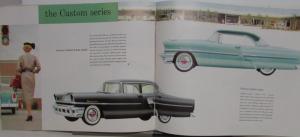 1955 Mercury Montclair Monterey Custom Prestige Sales Brochure Oversized Orig