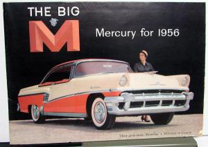 1956 Mercury Montclair Monterey Custom Sales Brochure Folder Large Poster