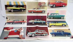 1956 Mercury Montclair Monterey Custom Sales Brochure Folder Large Poster