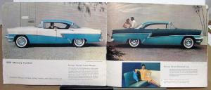 1956 Mercury Montclair Monterey Custom Phaeton Coupe XL Sales Brochure Original