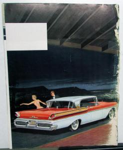 1957 Mercury Prestige Dealer Sales Brochure Big M Turnpike Cruiser Large