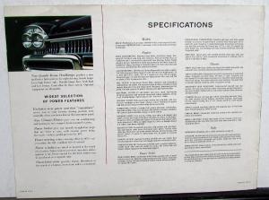 1957 Mercury Colonial Park Voyager Commuter Series Station Wagons Sales Brochure