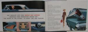 1957 Mercury Montclair Monterey Wagons Turnpike Cruiser Sales Folder Original