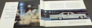 1959 Mercury Park Lane Montclair Monterey Cruisers Brochure Oversized