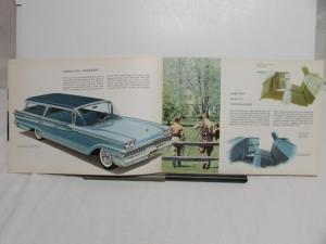 1959 Mercury Voyager Commuter Colonial Park Station Wagon XL Sales Brochure