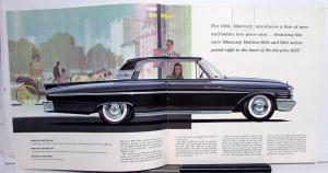 1961 Mercury Meteor 600 800 Monterey Station Wagon Sales Brochure Oversized Orig