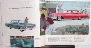 1961 Mercury Meteor 600 800 Monterey Station Wagon Sales Brochure Oversized Orig