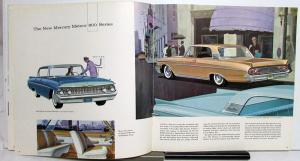 1961 Mercury Meteor 600 800 Monterey Station Wagon Sales Brochure Oversized Orig