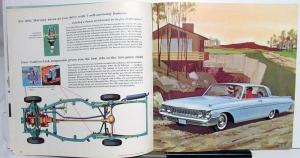 1961 Mercury Meteor 600 800 Monterey Station Wagon Sales Brochure Oversized Orig