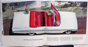 1961 Mercury Meteor 600 800 Monterey Station Wagon Sales Brochure Oversized Orig