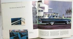 1961 Mercury Meteor 600 800 Monterey Station Wagon Sales Brochure Oversized Orig