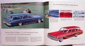 1961 Mercury Meteor 600 800 Monterey Station Wagon Sales Brochure Oversized Orig