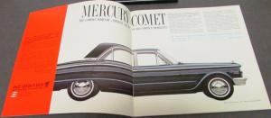 1962 Mercury Comet Custom Station Wagon S-22 Sales Brochure Oversized