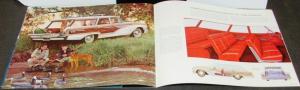 1963 Mercury Monterey S-55 Custom Colony Park Wagon Sale Brochure Oversized Orig