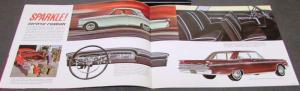 1963 Mercury Meteor S-33 Custom Country Cruiser Wagon Sales Brochure Large Orig