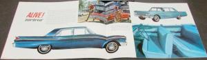 1963 Mercury Meteor S-33 Custom Country Cruiser Wagon Sales Brochure Large Orig