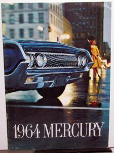 1964 Mercury Park Lane Montclair Monterey Marauder Wagon Sale Brochure Oversized