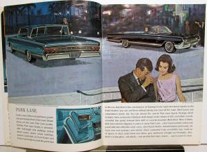 1964 Mercury Park Lane Montclair Monterey Marauder Wagon Sale Brochure Oversized