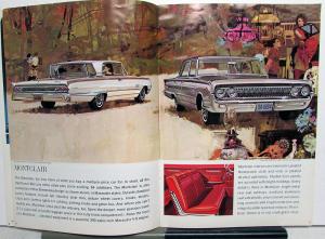 1964 Mercury Park Lane Montclair Monterey Marauder Wagon Sale Brochure Oversized