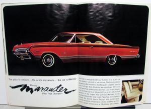 1964 Mercury Park Lane Montclair Monterey Marauder Wagon Sale Brochure Oversized