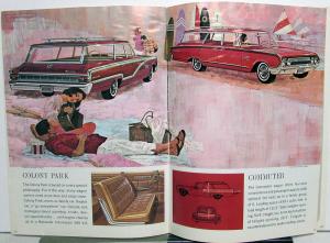 1964 Mercury Park Lane Montclair Monterey Marauder Wagon Sale Brochure Oversized