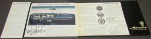 1965 Mercury Park Lane Montclair Monterey Wagons Prestige Sale Brochure Original