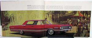 1966 Mercury Park Lane Montclair Monterey S-55 Wagons Sales Brochure XL Original