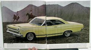 1966 Mercury Comet Cyclone GT Capri Caliente Sales Brochure Oversized Original