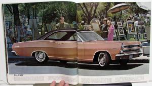 1966 Mercury Comet Cyclone GT Capri Caliente Sales Brochure Oversized Original