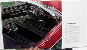 1966 Mercury Comet Cyclone GT Capri Caliente Sales Brochure Oversized Original