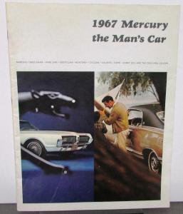 1967 Mercury Cougar Marquis Cyclone Caliente Capri Comet Full Line Sale Brochure