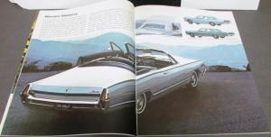 1967 Mercury Cougar Marquis Cyclone Caliente Capri Comet Full Line Sale Brochure