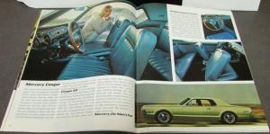 1967 Mercury Cougar Marquis Cyclone Caliente Capri Comet Full Line Sale Brochure