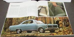 1967 Mercury Cougar Marquis Cyclone Caliente Capri Comet Full Line Sale Brochure