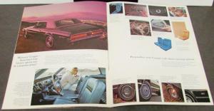 1967 Mercury Cougar XR-7 Sports Car Large Sales Brochure Rare Nice Original