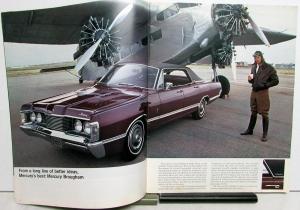 1968 Mercury Montego Cyclone Cougar XR-7 GT Wagons Full Line Sales Brochure Orig