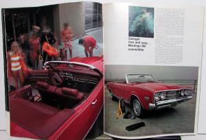 1968 Mercury Montego Cyclone Cougar XR-7 GT Wagons Full Line Sales Brochure Orig