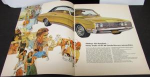 1969 Mercury Montego Cyclone Comet Sports Coupe XL Sales Brochure Original