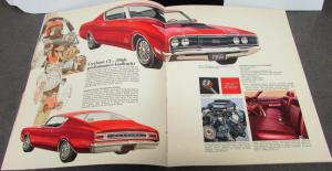1969 Mercury Montego Cyclone Comet Sports Coupe XL Sales Brochure Original