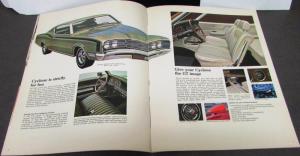1969 Mercury Montego Cyclone Comet Sports Coupe XL Sales Brochure Original