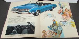 1969 Mercury Montego Cyclone Comet Sports Coupe XL Sales Brochure Original