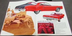 1969 Mercury Marquis Marauder Monterey Oversized Sales Brochure Original