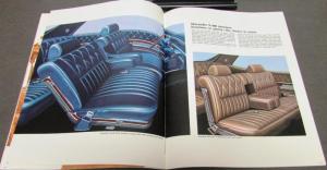 1969 Mercury Marquis Marauder Monterey Oversized Sales Brochure Original